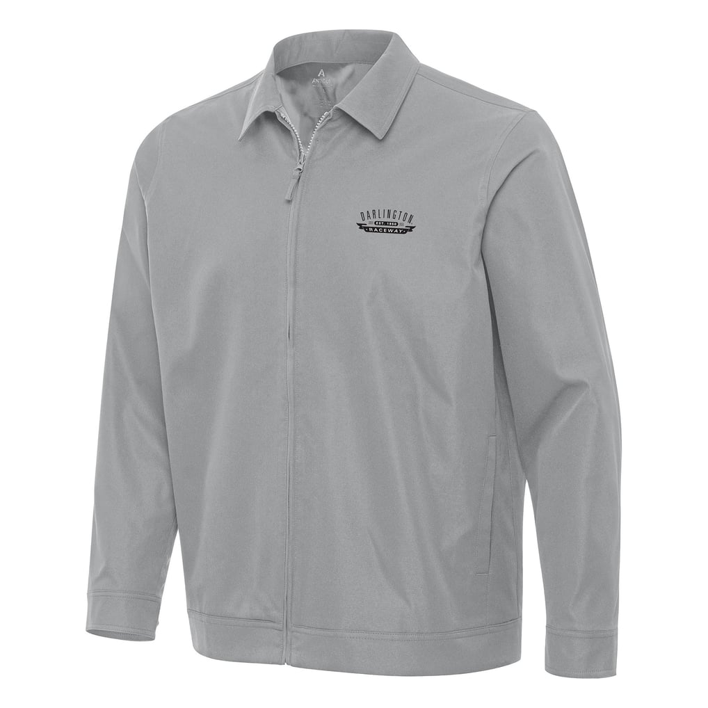  Darlington Raceway Antigua Pivot Full-Zip Jacket - Gray
